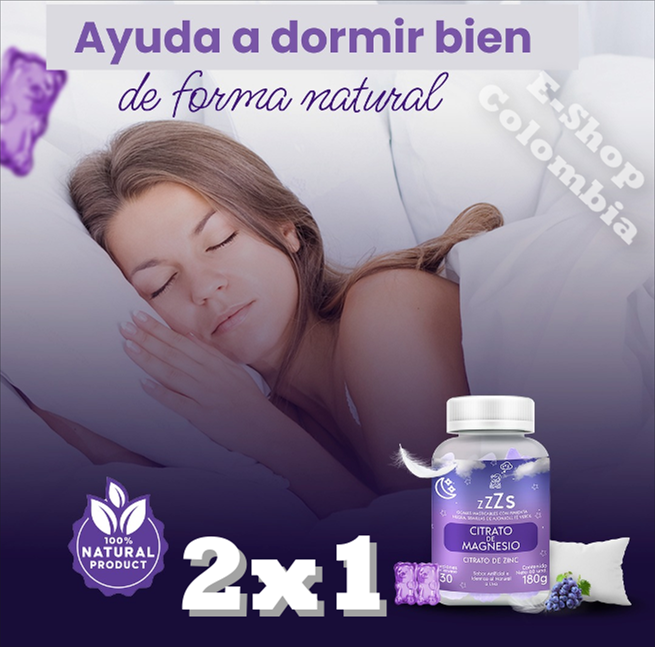 Gomitas para dormir de citrato de magnesio